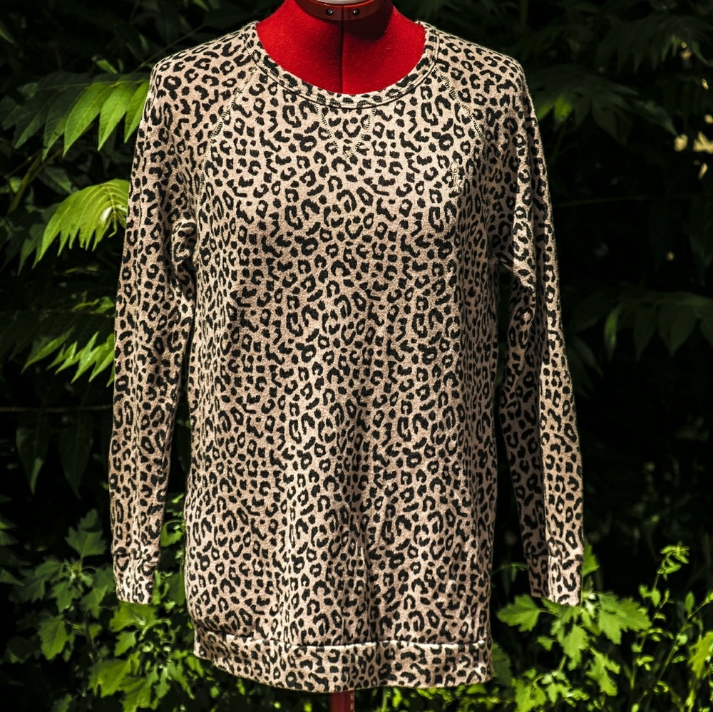 Obey leopard sweatshirt